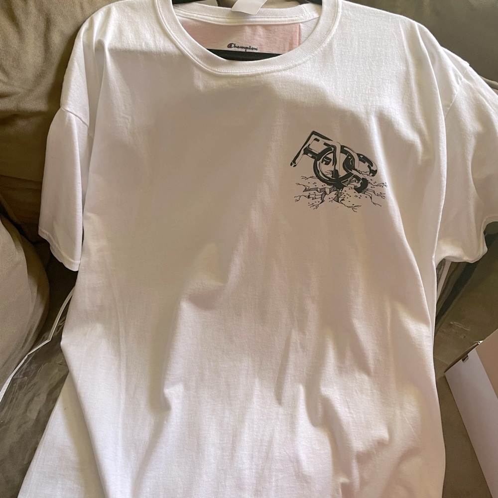 VIRGIL OBLOH OFF-WHITE FIGURES OF SPEECH MCA SHIRT